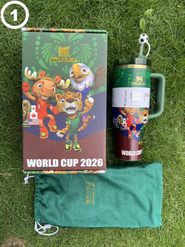 World Cup 2026 Stanley Cup 40 oz Quencher Tumbler