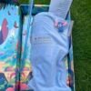 Custom dreamy Stitch Stanley Cup 40 oz Quencher with 3D straw topper and matching illustrated gift box Complete blue tropical 40oz tumbler gift set