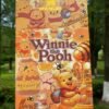 Disney Winnie the Pooh Stanley Cup 40 oz Quencher Tumbler with Handle & Bee Straw Topper Gift Set Honey tumbler with 3D bee straw topper and velvet pouch