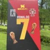 Ronaldo fan-inspired soccer tumbler presentation box