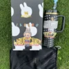 Labubu-inspired Candy Black 40oz tumbler gift set