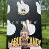 Black candy character tumbler matching presentation box