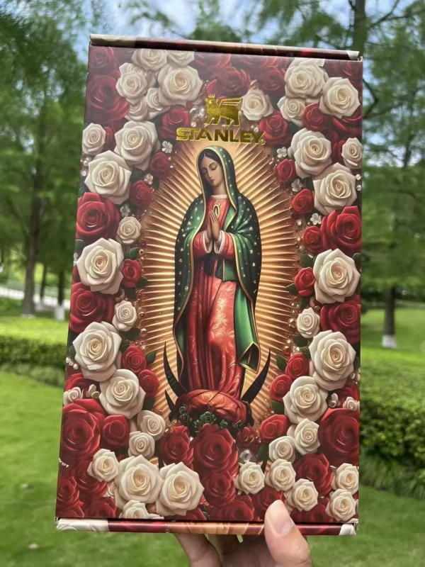 Our Lady of Guadalupe floral presentation gift box