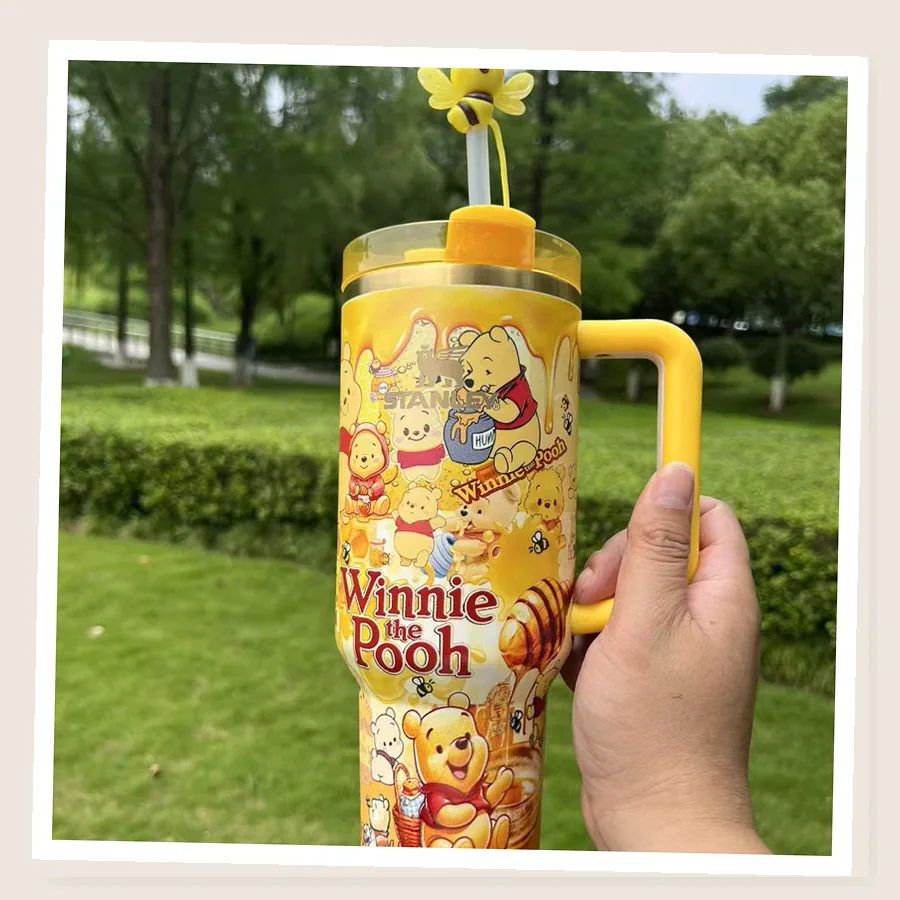 Winnie the Pooh-Inspired Honey 40oz Tumbler Gift Set buyer unboxing photo