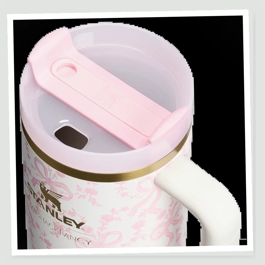Coquette Bow Chantilly 40oz Tumbler Gift Set buyer daily use photo